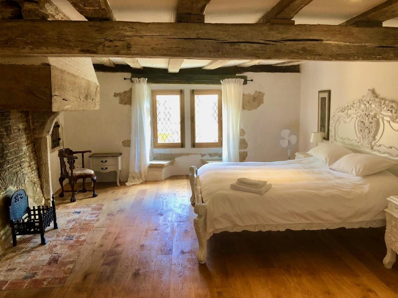 Manoir De La Basse-Cour Bed & Breakfast Asnieres-sur-Vegre Oda fotoğraf